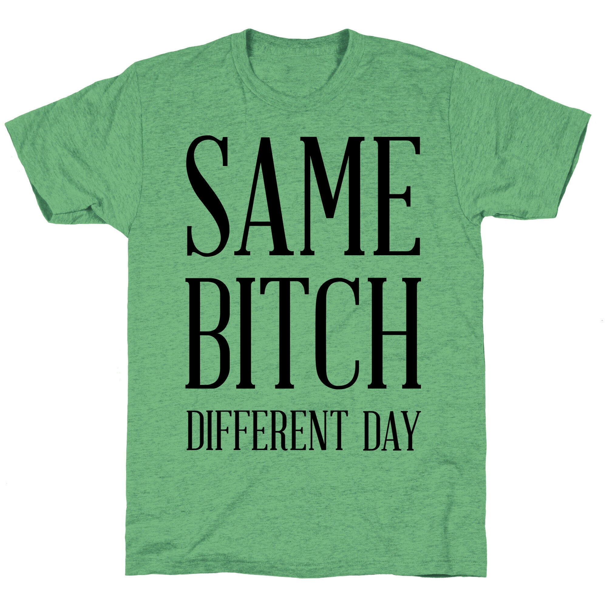 Same Bitch Different Day Unisex Triblend Tee